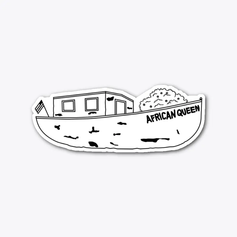 African Queen Sticker